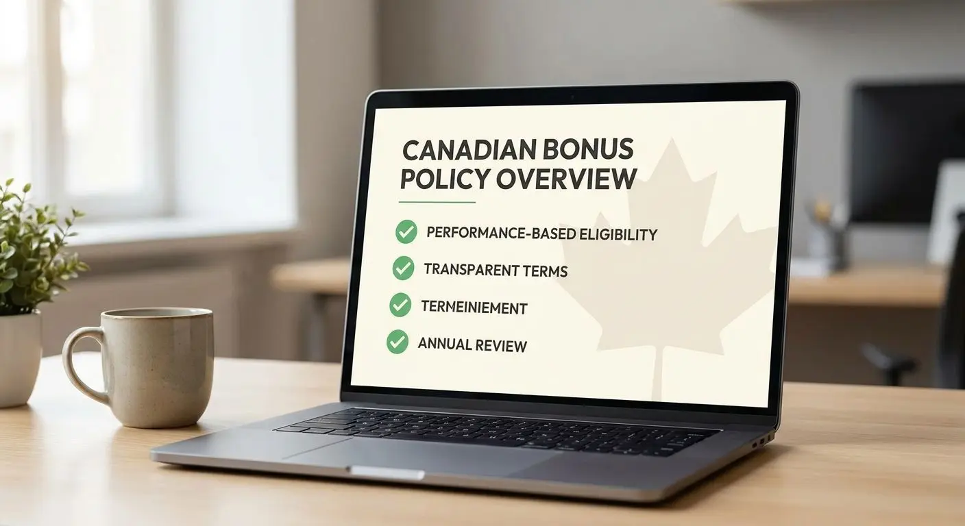 Transparent bonus terms illustration for Canadian players