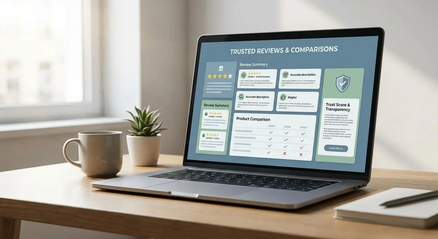 Online review dashboard with ratings and player feedback cards